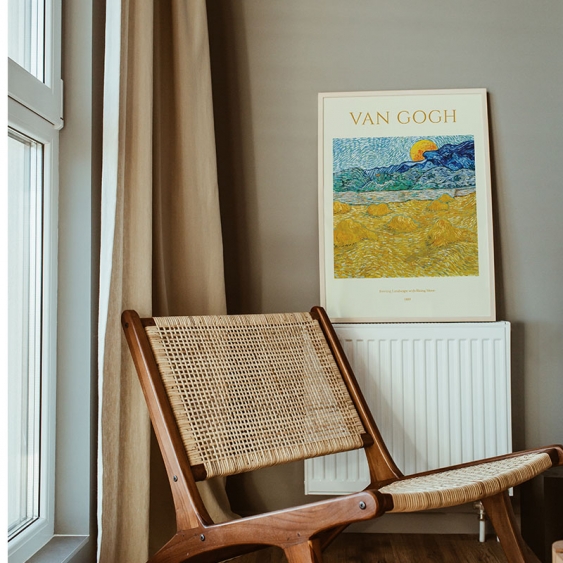 Plakát, Van Gogh - Večerní krajina, 21x30