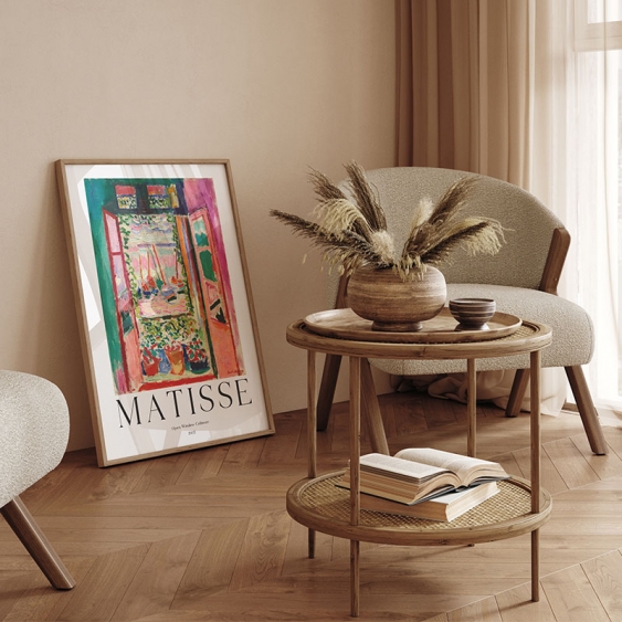 Plakát, Matisse - Otevřené okno, 30x40