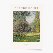 Plakát, Monet - Park Monceau, 30x40
