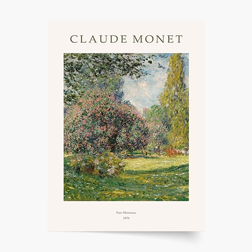 Plakát, Monet - Park Monceau, 30x40