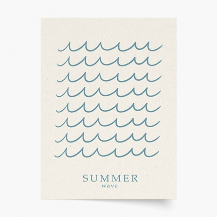 Plakát, Summer Waves, 70x100