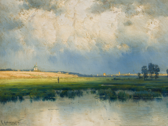 Plakát, K. Krzyżycki "Krajina", 30x21