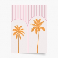 Plakát, Palm Trees, 20x30 cm