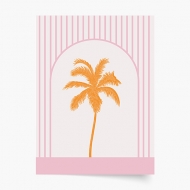 Plakát, Palm Tree, 20x30 cm