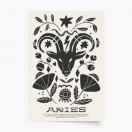 Plakát, Aries, 20x30 cm