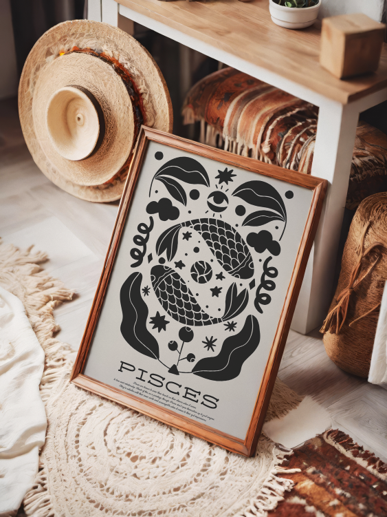 Plakát, Ryba, 21x30