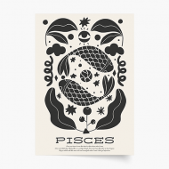 Plakát, Pisces, 20x30 cm