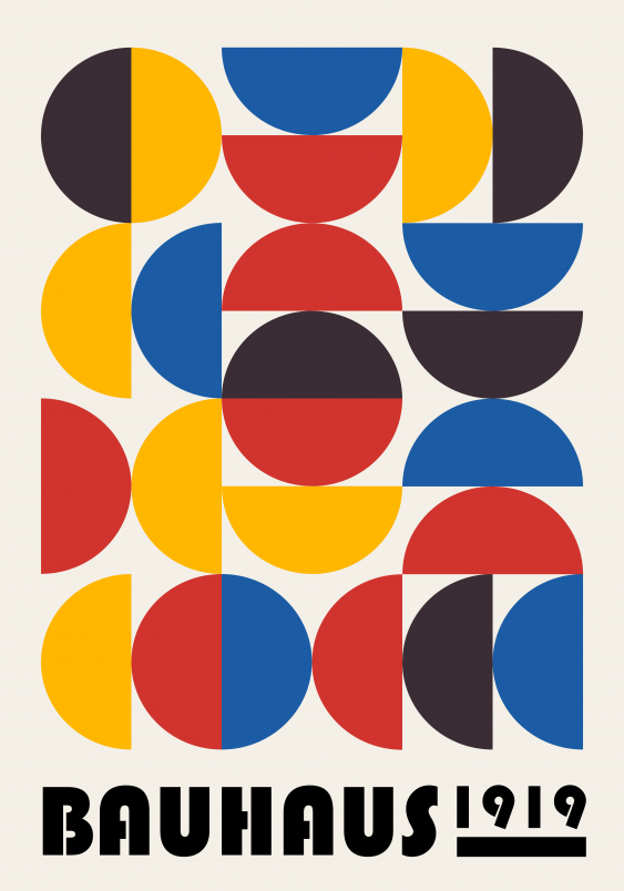 Plakát, Bauhaus IV., 50x70