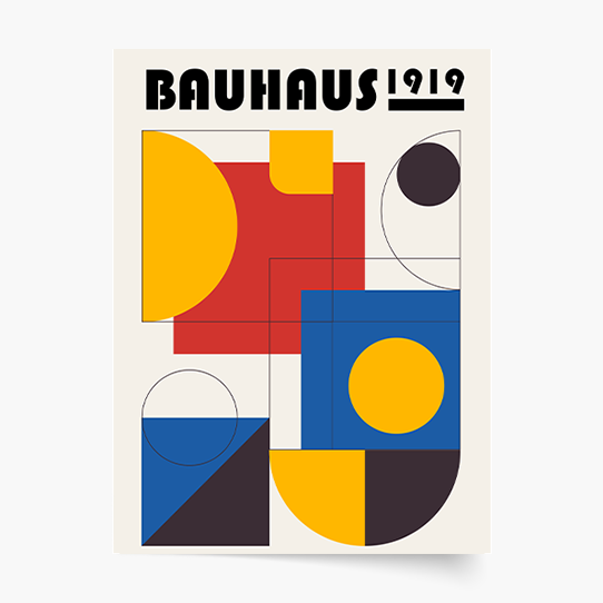 Plakát, Bauhaus I., 21x30