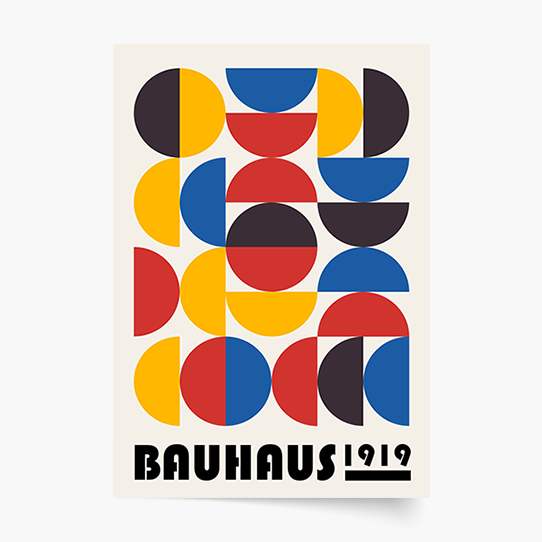Plakát, Bauhaus IV., 50x70