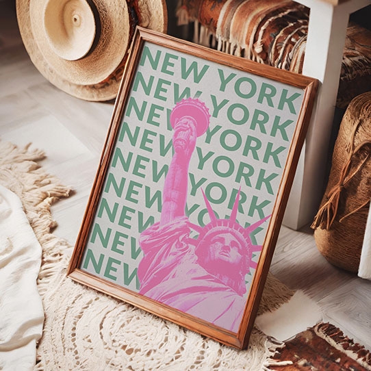 Plakát, Město: New York, 21x30