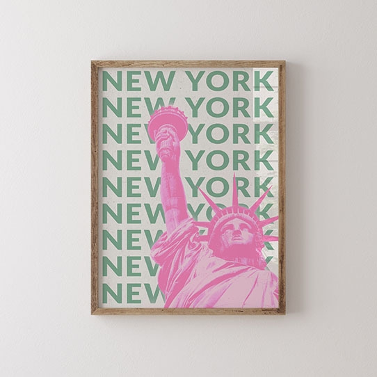 Plakát, Město: New York, 21x30