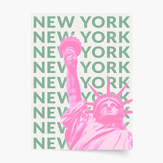 Plakát, Město: New York, 21x30