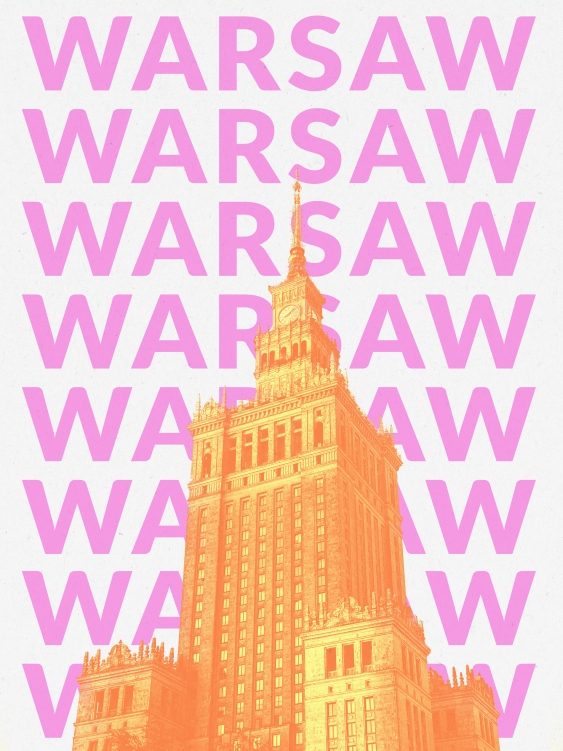 Plakát, Město: Varšava, 21x30