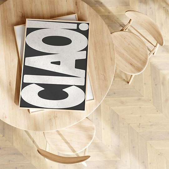 Plakát, Typografické: Ciao, 30x40