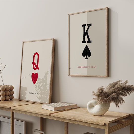 Plakát, Typografické: K Zkusím štěstí, 30x40