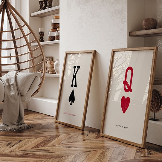 Plakát, Typografické: K Zkusím štěstí, 30x40