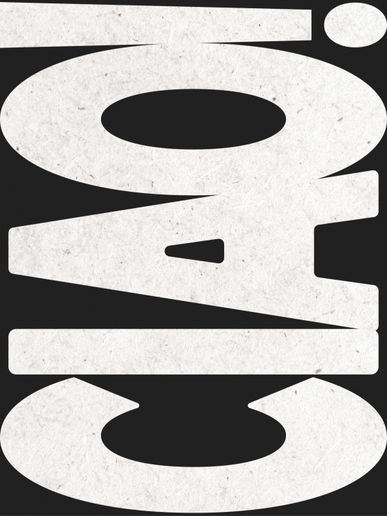 Plakát, Typografické: Ciao, 30x40