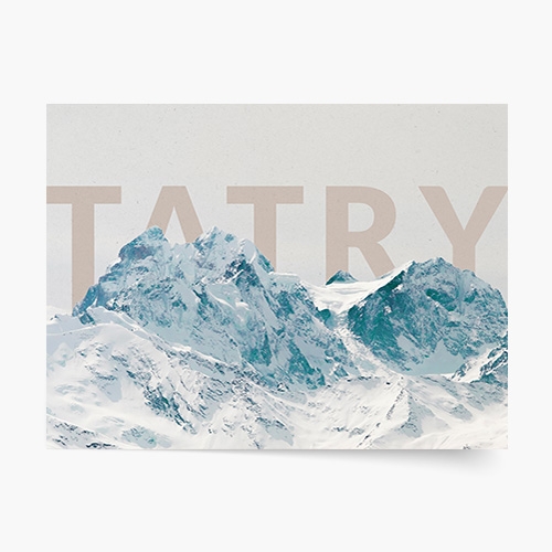 Plakát, Tatry, 30x21