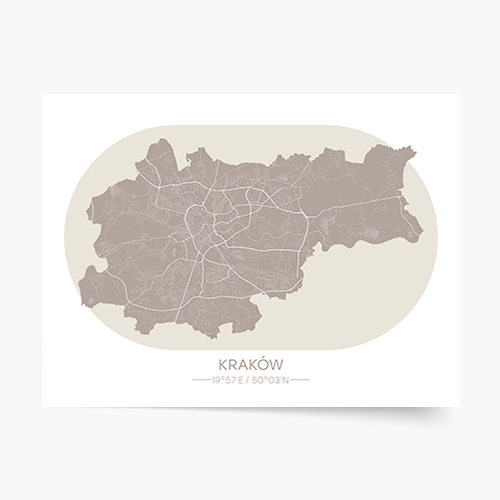 Plakát, Polská města: Krakov, 30x21