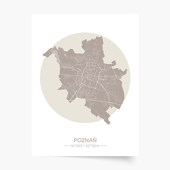 Plakát, Polská města: Poznaň, 21x30