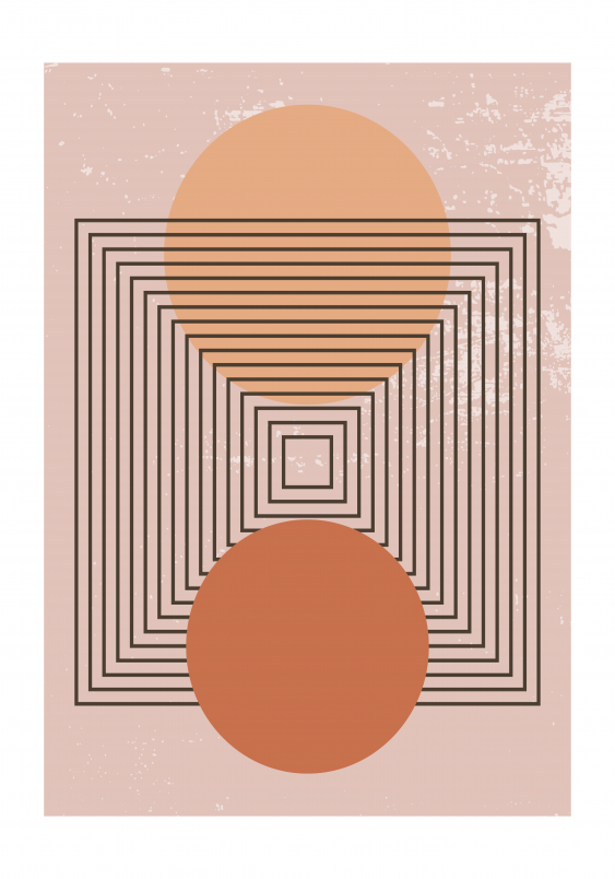 Plakát, Abstrakce 3, 21x30