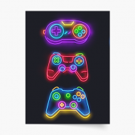 Plakát, Gaming: Pads, 20x30 cm