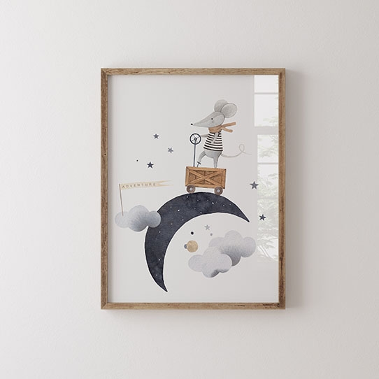 Plakát, Noc: Myš, 21x30