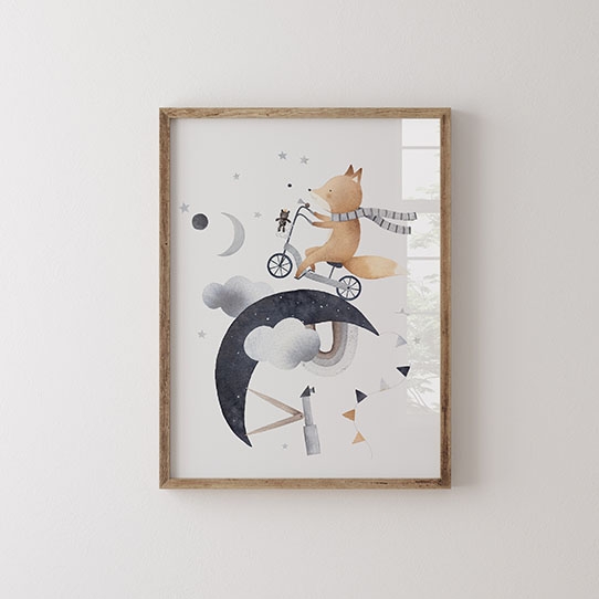 Plakát, Noc: Liška, 21x30