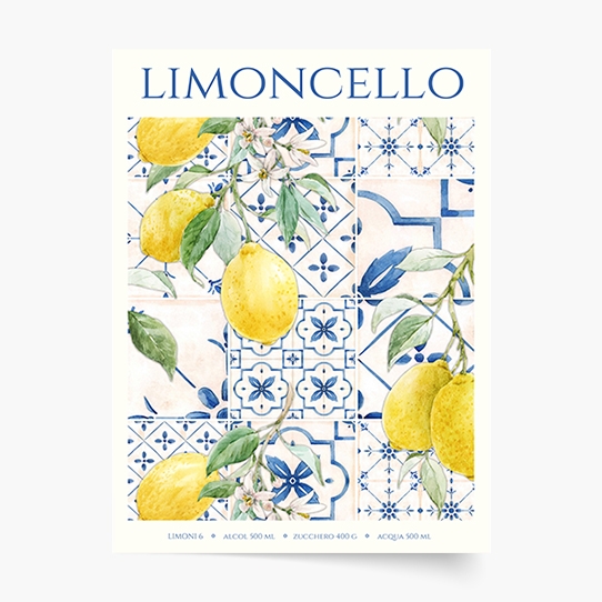 Plakát, Limoncello, 21x30