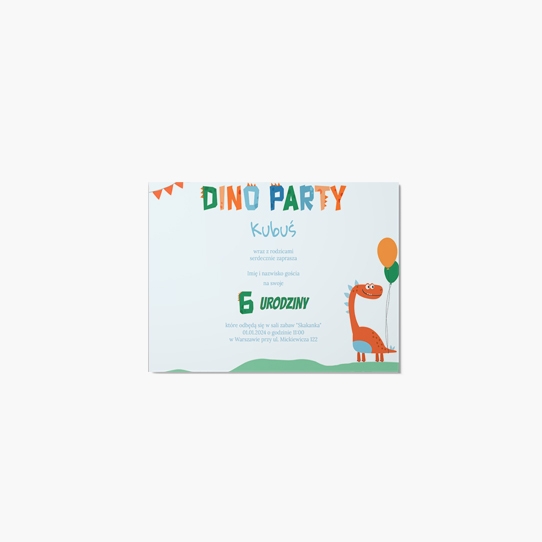 Pozvání, Sbírka dinosaurů