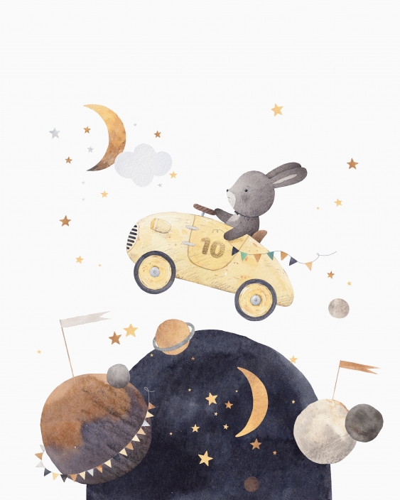 Plakát, Noc: Králík, 21x30