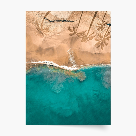 Plakát, Moře: Pláž 1, 30x40