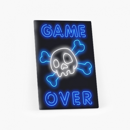 Obraz, Gaming: Game Over II, 70x100 cm