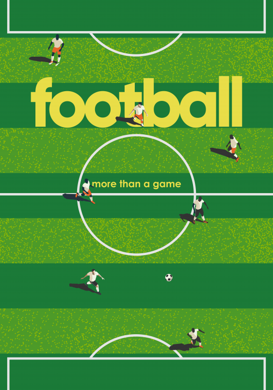 Obrázek, Fotbal V., 20x30 cm