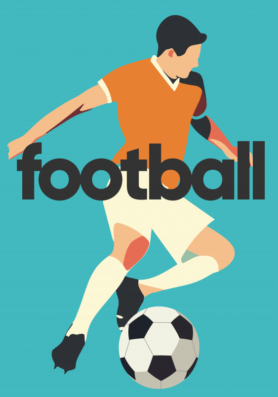 Obrázek, Fotbal III, 20x30 cm