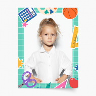 Plakát, Škola: Rámeček chlapec, 21x30 cm