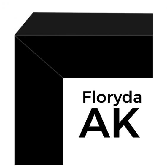 Rám na plakát FLORIDA AK, černá, 30x40 cm