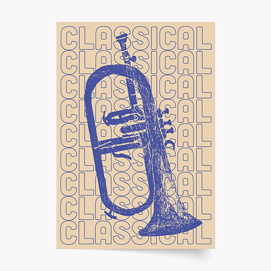 Plakát, Klasická hudba, 21x30