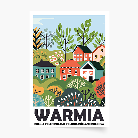 Plakát, Regiony: Varmie, 21x30
