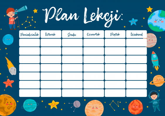 Plakát, Prostor: Plán lekce, 30x21