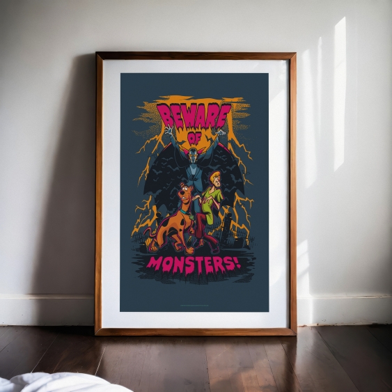 Plakát, Scooby Doo: Drákula, 21x30
