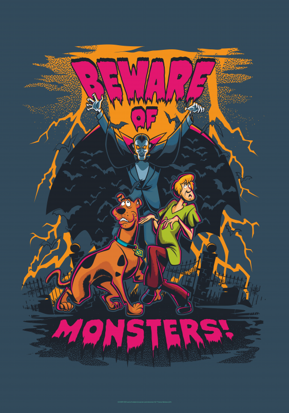Plakát, Scooby Doo: Drákula, 21x30