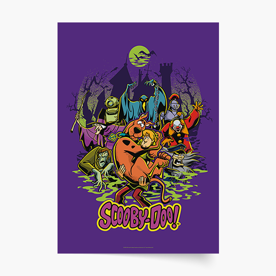 Plakát, Scooby Doo: Příšery, 21x30