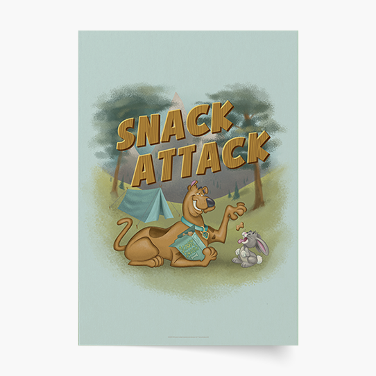 Plakát, Scooby Doo: Útok na svačinu, 21x30