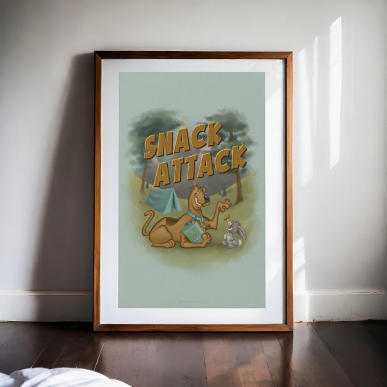 Plakát, Scooby Doo: Útok na svačinu, 21x30