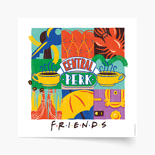 Plakát, Přátelé: Central Perk, 30x30