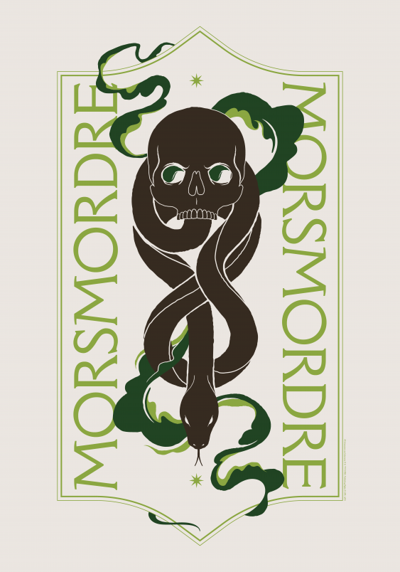 Plakát, Harry Potter: Morsmordre, 30x40