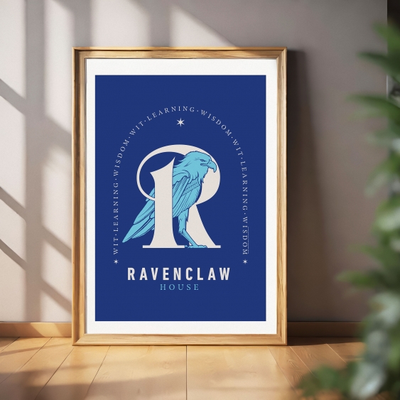 Plakát, Harry Potter Domy: Ravenclaw, 30x40
