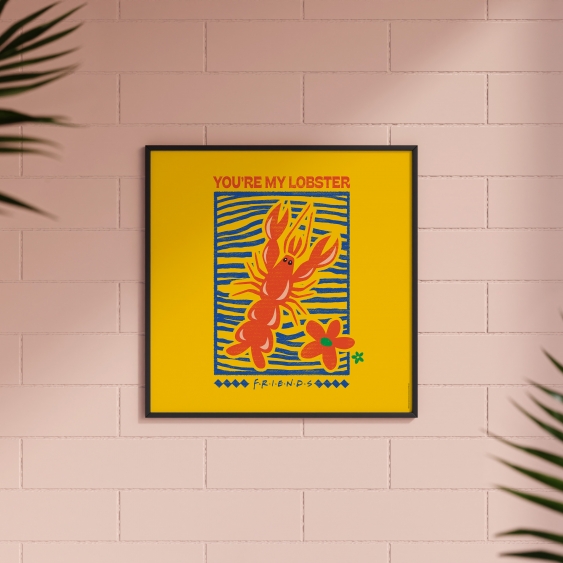 Plakát, Přátelé: Humr, 30x30